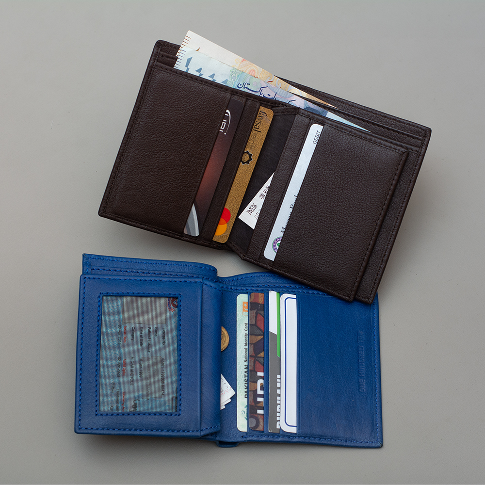 Vertical Bifold Wallet Buy Online at One Hundred Ten Store